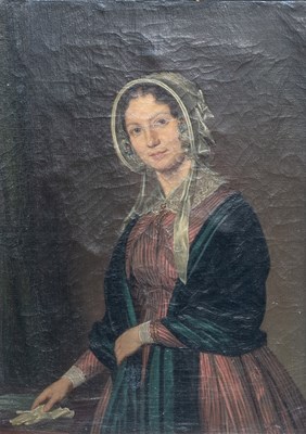 Lot 1004 - British School (19th Century) Portrait of a...