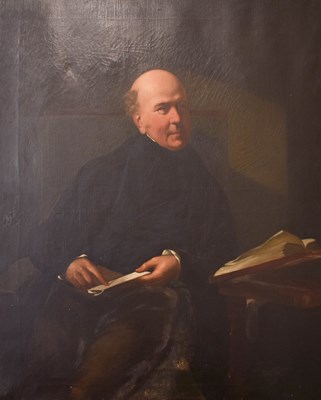 Lot 1054 - British School (19th Century) Portrait of a...