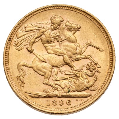 Lot 108 - Victoria, Sovereign 1896M, Melbourne Mint,...