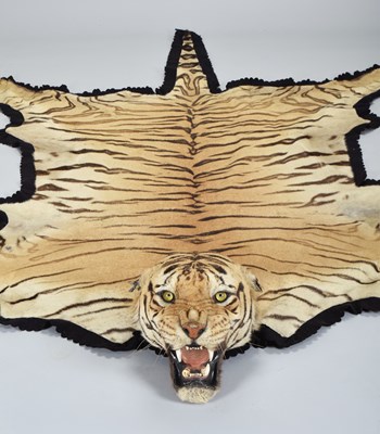 Lot 319 - Taxidermy: Bengal Tiger Skin Rug (Panthera...