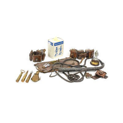 Lot 150 - A British Boer War Period Leather Twelve...