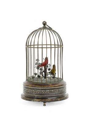 Lot 109 - A Swiss Singing Bird Automaton, 2nd half of...