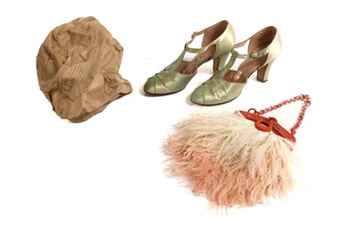 Lot 2289 - Circa 1920s Couture Maison Lewis, Paris Pink...