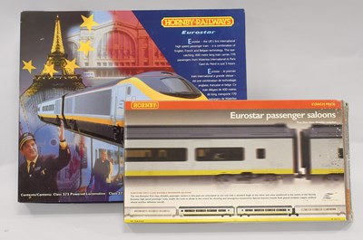 Lot 3264 - Hornby Railways OO Gauge R665 Eurostar Class 373 Set