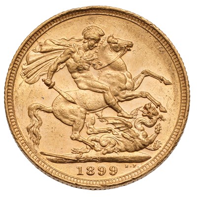 Lot 113 - Victoria, Sovereign 1899S, Sydney Mint, (Marsh...