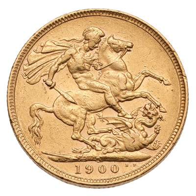 Lot 117 - Victoria, Sovereign 1900S, Sydney Mint, (Marsh...