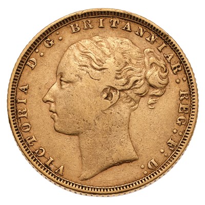 Lot 139 - Victoria, Sovereign 1872, St. George and the...