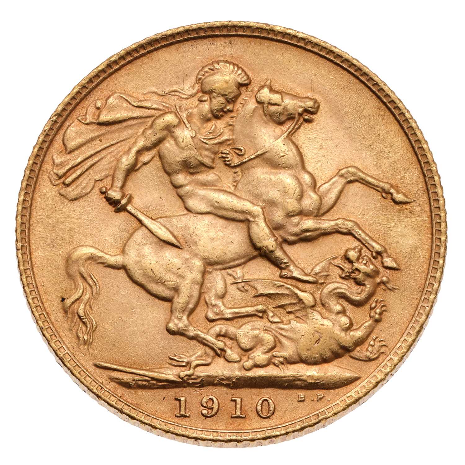 Lot 188 - Edward VII, Sovereign 1910; extremely fine...