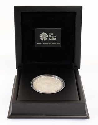 Lot 421 - Royal Mint, 5oz Silver Coin 2012, London...