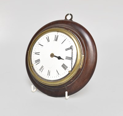 Lot 300 - A Sedan Wall Timepiece, movement signed Isaac...