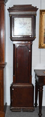 Lot 1308 - An Oak Eight Day Longcase Clock, signed Tho...