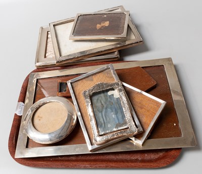 Lot 71 - A Collection of Silver Photograph-Frames,...