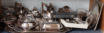 Lot 182 - A Collection of Assorted Silver Plate,...
