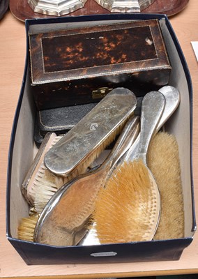 Lot 108 - A Collection of Assorted Silver, including...