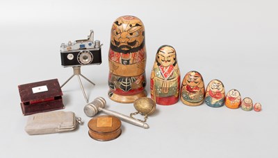 Lot 285 - A Tray of Assorted Items Including, a 19th...