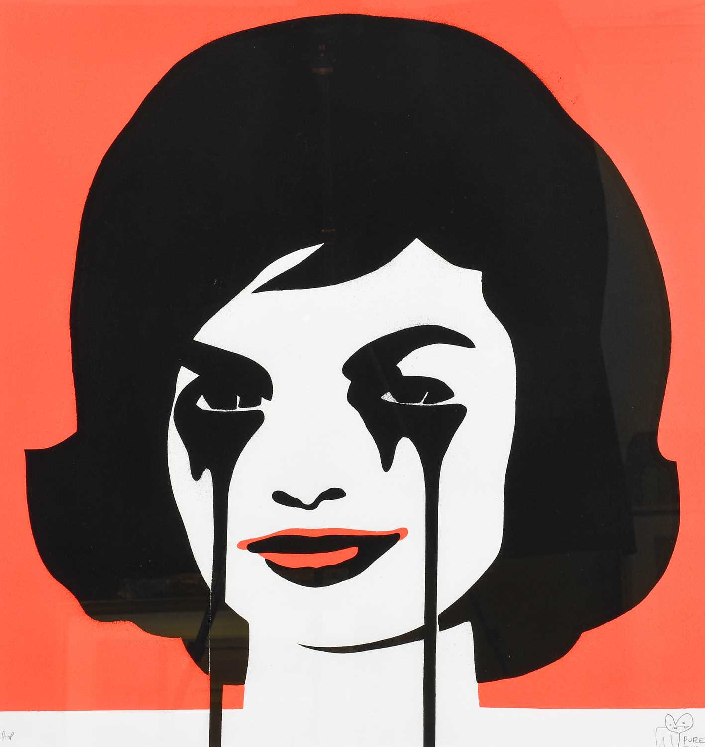 Lot 158 - Pure Evil (b.1968) "JFK's Nightmare" Signed...