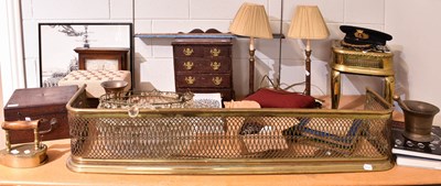 Lot 318 - Assorted 19th Century Metalwares, including a...