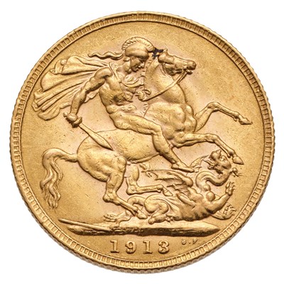 Lot 168 - George V, Sovereign 1913P, Perth Mint, (Marsh...
