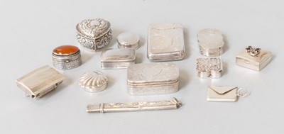 Lot 143 - A Collection of Assorted Silver and Other...