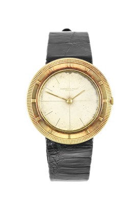 Lot 2375 - Audemars: A Good 18 Carat Gold Crosshair Dial...