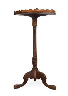 Lot 383 - A Rosewood, Mahogany and Crossbanded Tripod...