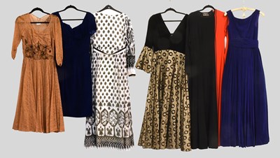 Lot 2110 - Circa 1950-70s Evening Wear, comprising a Jean...