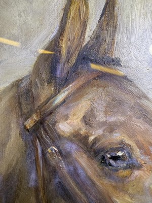 Lot 1044 - Florence Jay (fl.1905-1920) Head study of a...