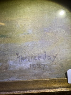 Lot 1044 - Florence Jay (fl.1905-1920) Head study of a...