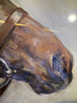 Lot 1044 - Florence Jay (fl.1905-1920) Head study of a...