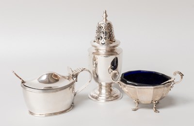 Lot 119 - A Collection of Assorted Silver, a George V...