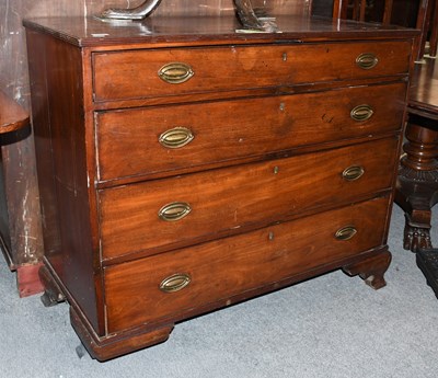 Lot 1241 - An Edwardian Mahogany Gentlemans Shaving Stand,...