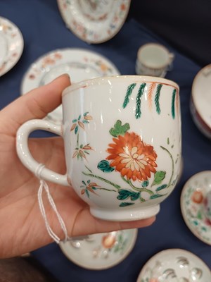 Lot 37 - A Set of Four Chinese Porcelain Coffee Cups...