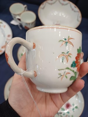 Lot 37 - A Set of Four Chinese Porcelain Coffee Cups...