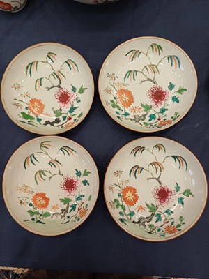 Lot 37 - A Set of Four Chinese Porcelain Coffee Cups...