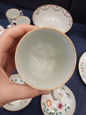 Lot 37 - A Set of Four Chinese Porcelain Coffee Cups...