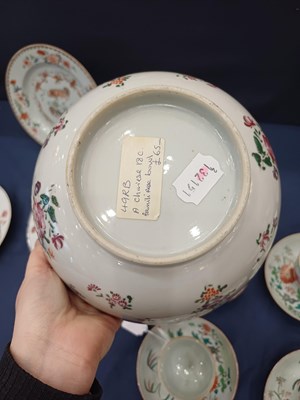 Lot 37 - A Set of Four Chinese Porcelain Coffee Cups...