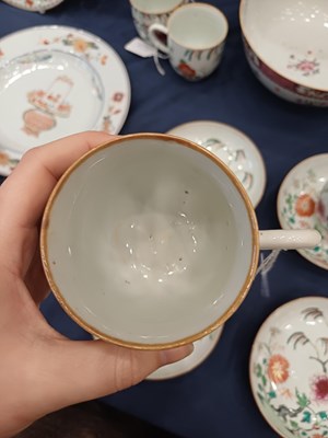 Lot 37 - A Set of Four Chinese Porcelain Coffee Cups...