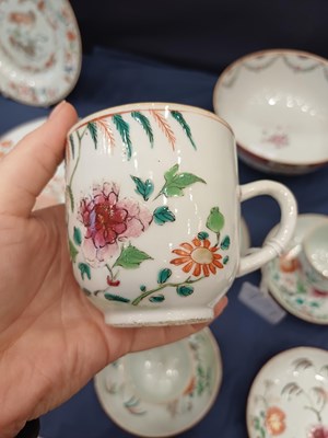 Lot 37 - A Set of Four Chinese Porcelain Coffee Cups...