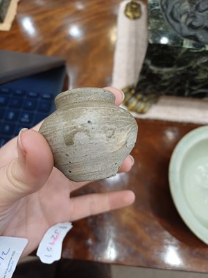 Lot 55 - A Longquan Celedon Marriage Dish, Southern...