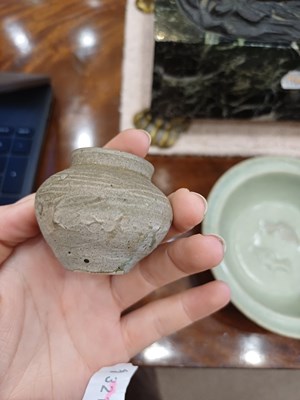 Lot 55 - A Longquan Celedon Marriage Dish, Southern...