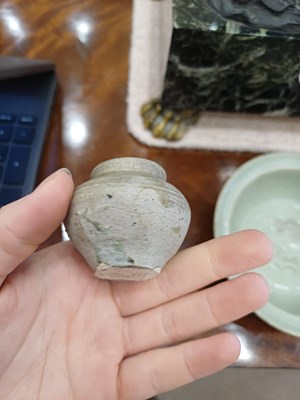 Lot 55 - A Longquan Celedon Marriage Dish, Southern...