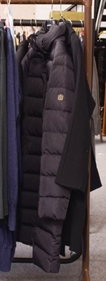 Lot 1163 - A Weekend, Maxmara Black Puffa Coat, with...