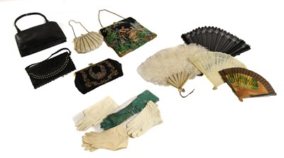 Lot 20th Century Costume Accessories comprising an...