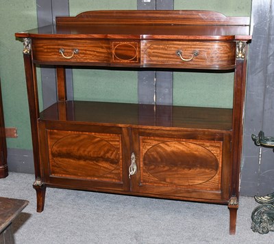 Lot 1228 - An Early 20th Century Empire Style Inlaid...