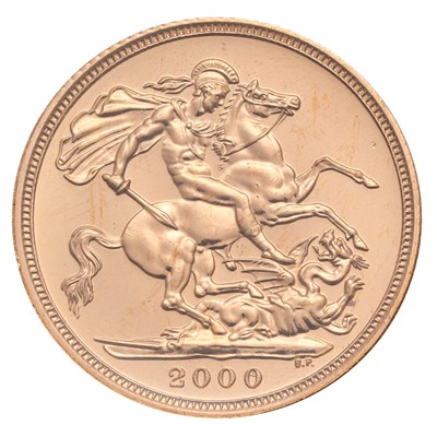 Lot 199 - Elizabeth II, Sovereign 2000, (Marsh 315,...