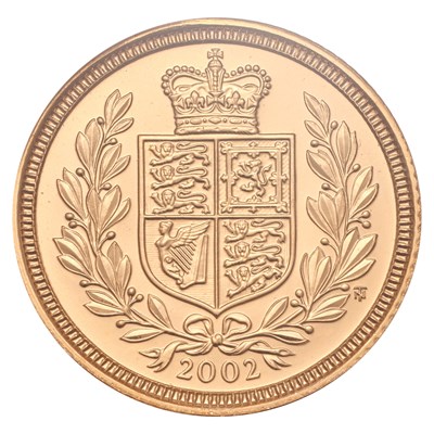 Lot 204 - Elizabeth II, Half Sovereign 2002, with...