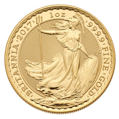 Lot 211 - Elizabeth II, 1oz Fine Gold Britannia 2017,...