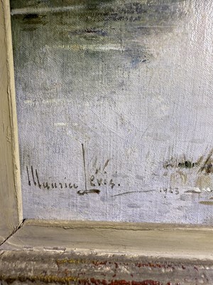 Lot 1079 - Maurice Levis (1860-1940) French "La Seine à...