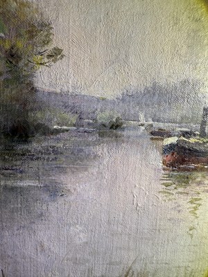 Lot 1079 - Maurice Levis (1860-1940) French "La Seine à...