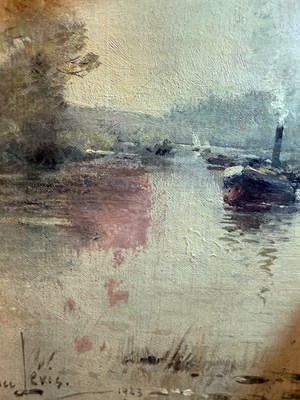 Lot 1079 - Maurice Levis (1860-1940) French "La Seine à...